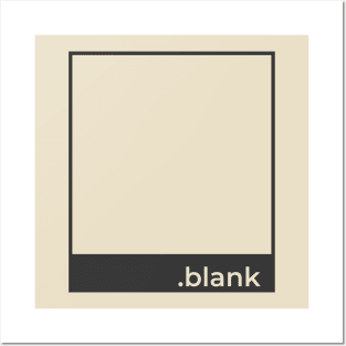 Blank Posters and Art